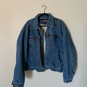 Lada sherpa lined jean jacket